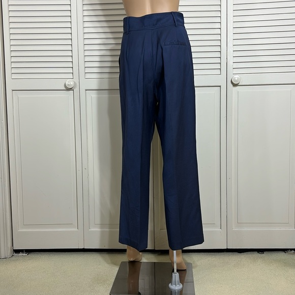 Fleur du Mal High Rise Pleated Trouser Pants Size 6 - Picture 7 of 16